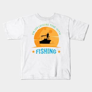 Enjoy Leisure Time With Finishing T-shirt Kids T-Shirt